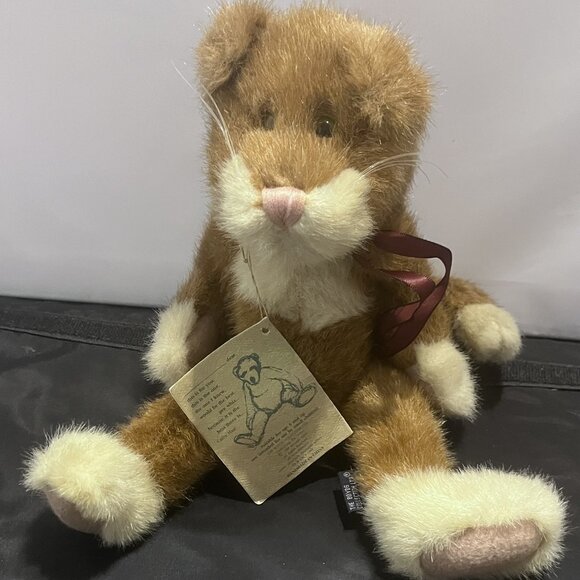 Vintage Boyds JB Bean Stuffed Animal Cookie the Cat - Picture 1 of 7
